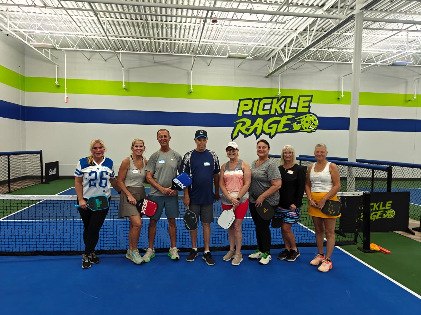 Pickleball play in Fort Myers, FL